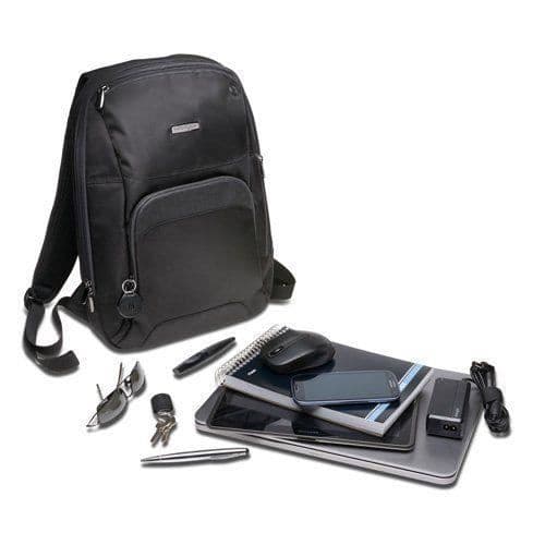 Ryggsäck - Kensington - Triple Trek - Svart - Kompatibel med 14 tum - Dimensioner 330x25x230 mm
