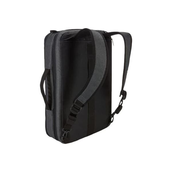 CASE LOGIC ERACV116 Obsidian datorväska - 15,6" - Polyester - Grå/svart - Gör om till en ryggsäck