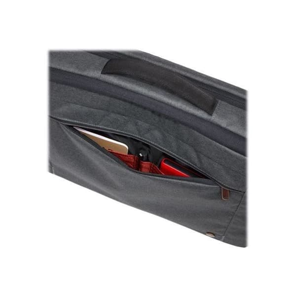 CASE LOGIC ERACV116 Obsidian datorväska - 15,6" - Polyester - Grå/svart - Gör om till en ryggsäck