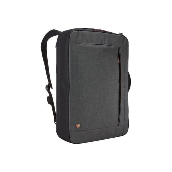 CASE LOGIC ERACV116 Obsidian datorväska - 15,6" - Polyester - Grå/svart - Gör om till en ryggsäck
