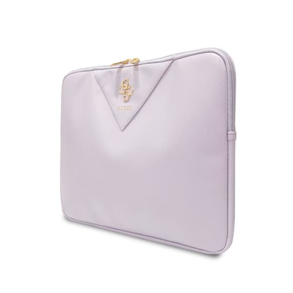 Guess Triangle 4G Sleeve - Fodral för bärbar dator 13" / 14" (lila)