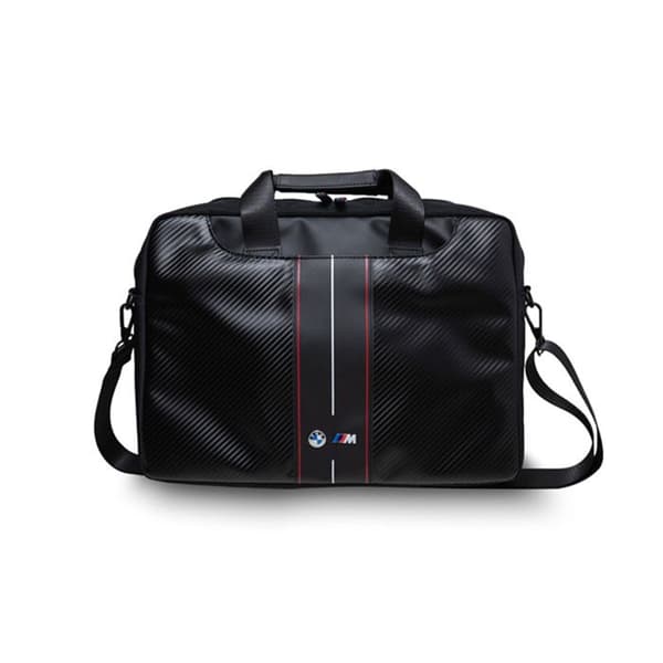 BMW Kolförda ränder - Laptopfodral 16" (svart)