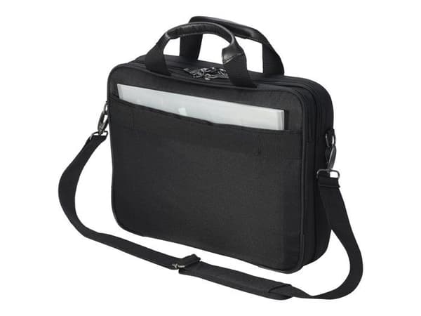 DICOTA Eco Top Traveler SELECT Laptopväska 35,8 cm (14,1") - Svart - Stötdämpande ram