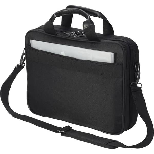 DICOTA Eco Top Traveler SELECT Laptopväska 35,8 cm (14,1") - Svart - Stötdämpande ram
