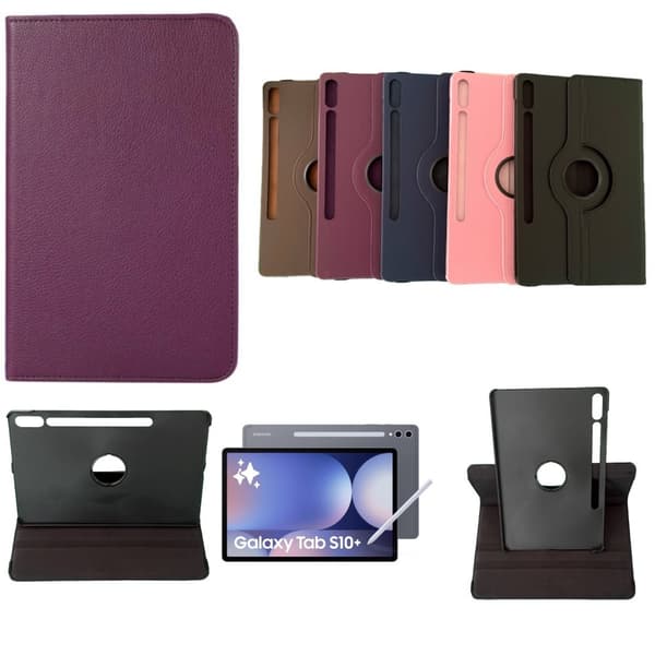 Samsung Galaxy Tab S10 Plus fodral skal Lila