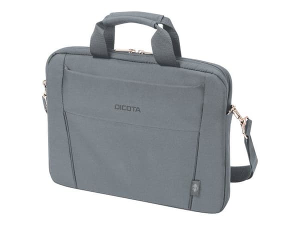 Laptopväska - DICOTA - Eco Slim Case BASE - 11" - 12.5" - Grå - RPET