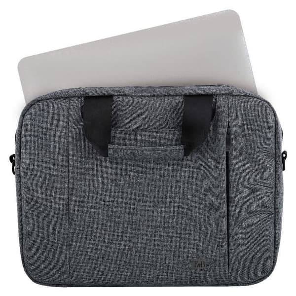 Laptopväska - TNB - ANTIBES - 14 tum - Quiltad konstruktion - Grå