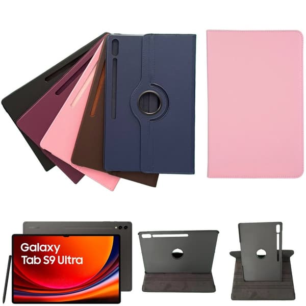 Samsung Galaxy Tab S9 Ultra fodral skal Rosa