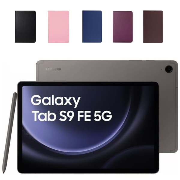 360 fodral Samsung Galaxy Tab S9 FE skärmskydd skal