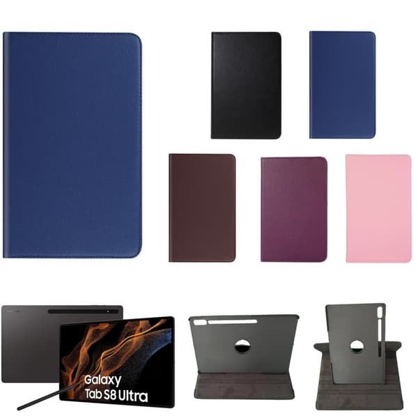 360 fodral Samsung Galaxy Tab S8 Ultra skärmskydd skal