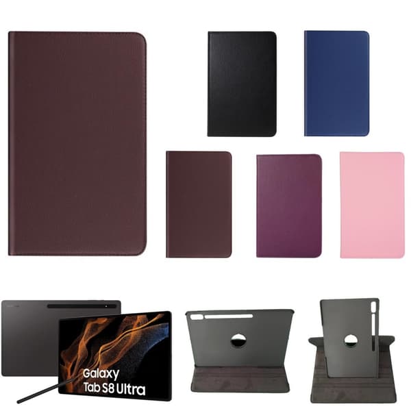 360 fodral Samsung Galaxy Tab S8 Ultra skärmskydd skal