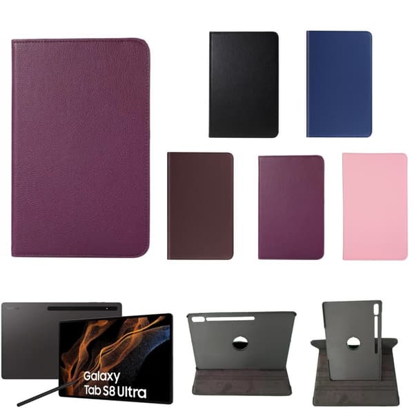 360 fodral Samsung Galaxy Tab S8 Ultra skärmskydd skal