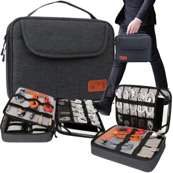 ORGANIZER ETUI TASK KABLER REJSE
