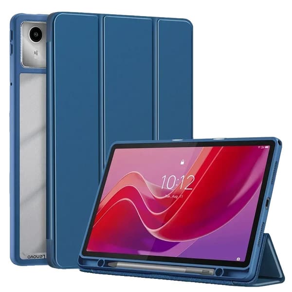Tabletti kotelo Lenovo Tab M11: Iskunkestävä suoja, tyylikäs muotoilu,Tab M11 TB330FU, Tummansininen