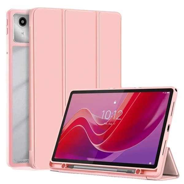 Tablet Cover til Lenovo Tab M11, Stødabsorberende Beskyttelse, Stilfuldt Design,Tab M11 TB330FU, Lyserød
