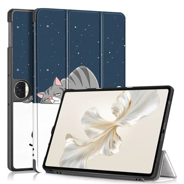 Honor Pad 9 Cover, Beskyttende PU Skal, Tri-Fold Stativ,HonorPad 9 12,1 tommer, LM