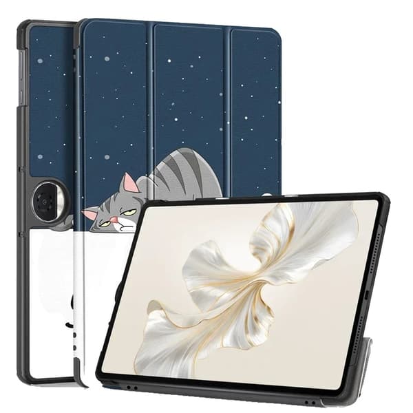 Honor Pad 9 Cover, Beskyttende PU Skal, Tri-Fold Stativ,HonorPad 9 12,1 tommer, LM