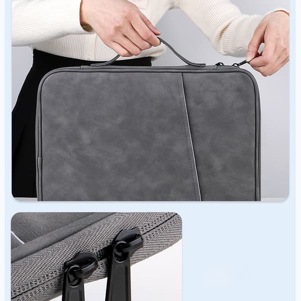 INF Elegant gråt iPad-etui (10,2-11 tommer) - Premium beskyttelse