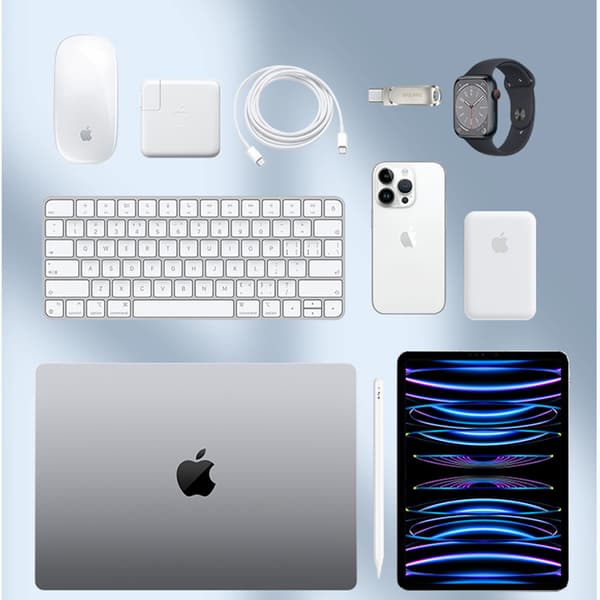 INF Elegant gråt iPad-etui (10,2-11 tommer) - Premium beskyttelse