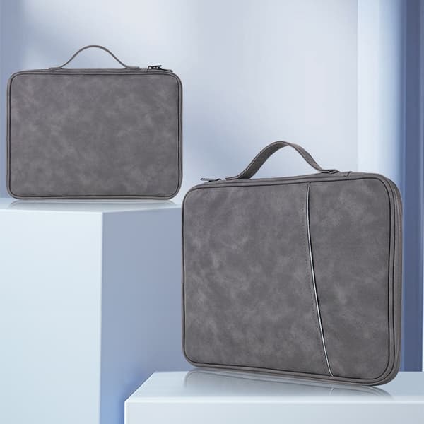 INF Elegant gråt iPad-etui (10,2-11 tommer) - Premium beskyttelse