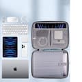 Miniatyrbillede 8 af 9: INF Elegant gråt iPad-etui (10,2-11 tommer) - Premium beskyttelse