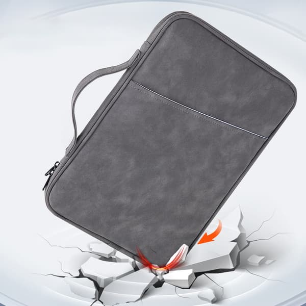 INF Elegant gråt iPad-etui (10,2-11 tommer) - Premium beskyttelse