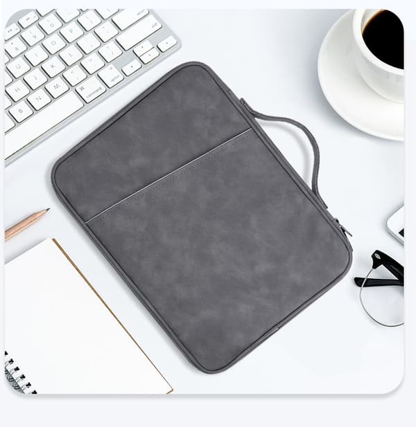 INF Elegant gråt iPad-etui (10,2-11 tommer) - Premium beskyttelse