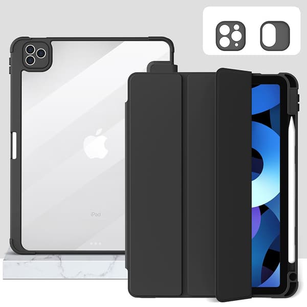 INF Stødsikkert akryl etui med pen holder til iPad Mini 4/5
