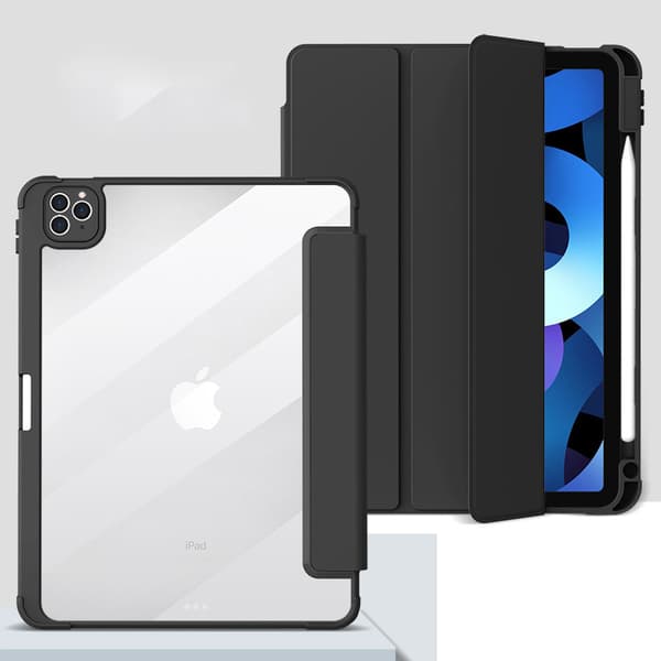INF Stødsikkert akryl etui med pen holder til iPad Mini 4/5