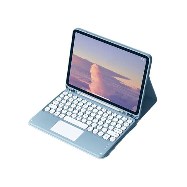 INF Bluetooth-näppäimistökotelo Samsung Galaxy Tab S6 Litelle Sininen