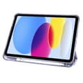 Miniatyrbild 5 av 6: SKALO iPad 11" (2025) Trifold Fodral Transparent Baksida - Lila