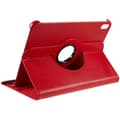 Miniatyrbild 6 av 11: SKALO iPad 10.9 (2022) 360 Litchi Fodral - Röd