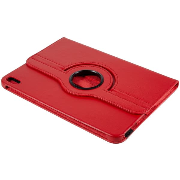 SKALO iPad 10.9 (2022) 360 Litchi Fodral - Röd