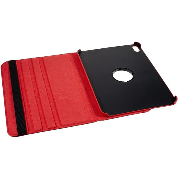 SKALO iPad 10.9 (2022) 360 Litchi Fodral - Röd