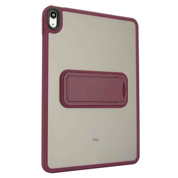SKALO iPad 10.9 (2022) Color Hybrid Kickstand Suojakuori - Punainen