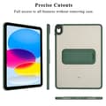 Miniatyrbillede 5 af 10: SKALO iPad 10.9 (2022) Color Hybrid Kickstand Cover - Grøn