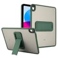 Miniatyrbillede 1 af 10: SKALO iPad 10.9 (2022) Color Hybrid Kickstand Cover - Grøn
