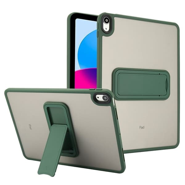 SKALO iPad 10.9 (2022) Color Hybrid Kickstand Cover - Grøn