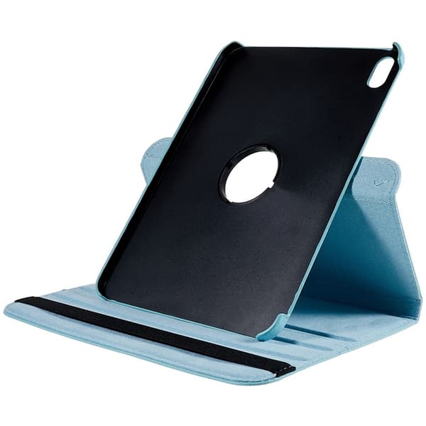 SKALO iPad 10.9 (2022) 360 Litchi Cover - Turkis