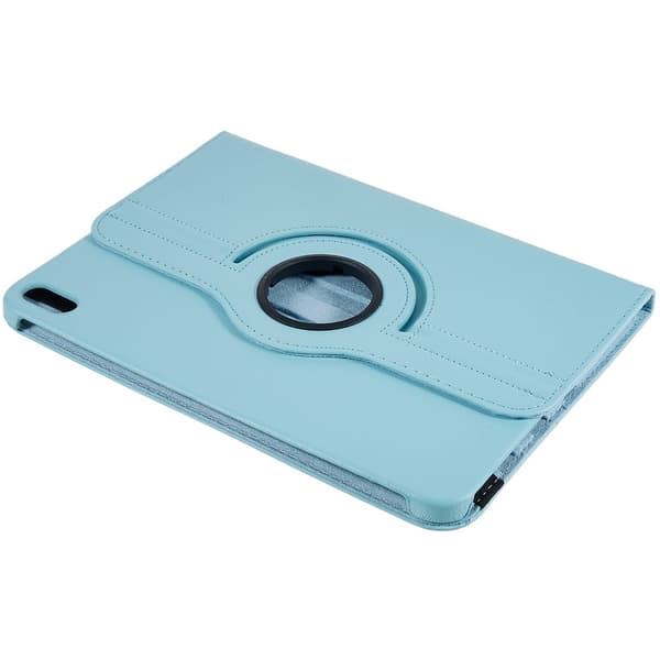 SKALO iPad 10.9 (2022) 360 Litchi Cover - Turkis