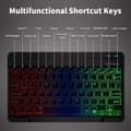 Miniatyrbillede 4 af 4: INF Kompatibel med iPad Air 11 2024 Roterende Akryl Bluetooth Tastatur Cover