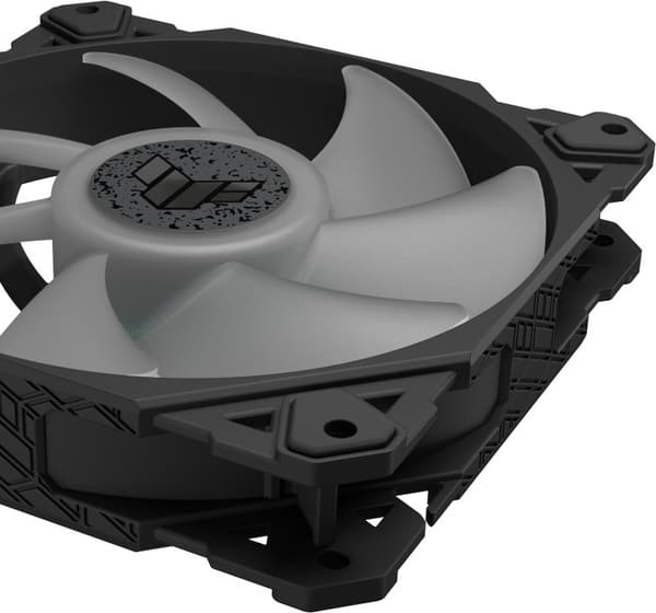 ASUS TUF Gaming TF 120 ARGB PWM-blæser, 120 mm, 3-pak