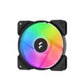 Miniatyrbild 3 av 6: Fractal Design Aspect 12 RGB PWM Svart ram 3-pack