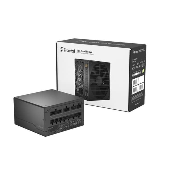 Fractal Design ION 850W - 80+ Guld Sort