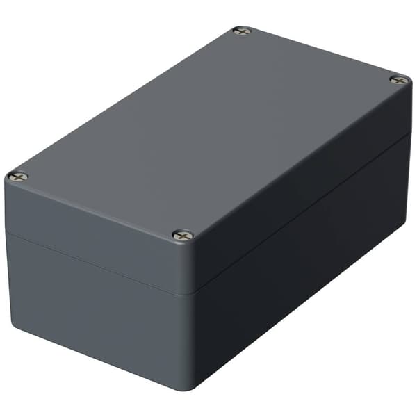 Bopla EUROMAS A 123 01123000 Industrihölje 220 x 120 x 91 Aluminium Silver-grå (RAL 7001) 1 st