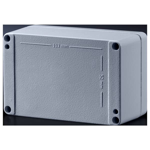 Rittal GA 9102210 9102.210 Universalhölje 98 x 35 x 64 Aluminium Grå (RAL 7001) 1 st