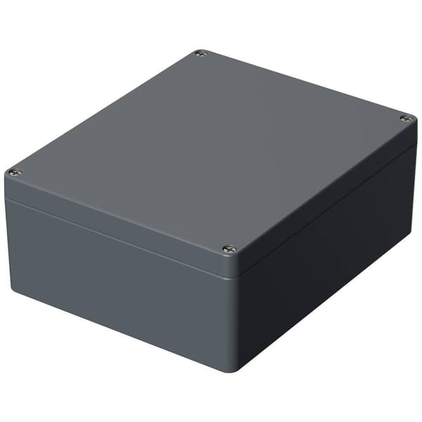 Bopla EUROMAS A 155 01155000 Industrihölje 280 x 230 x 111 Aluminium Silver-grå (RAL 7001) 1 st