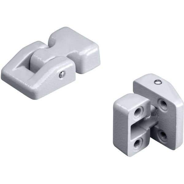 Rittal GA 9123000 Gångjärn Aluminium Grå (RAL 7001) 2 st