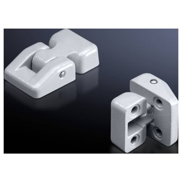 Rittal GA 9123000 Gångjärn Aluminium Grå (RAL 7001) 2 st