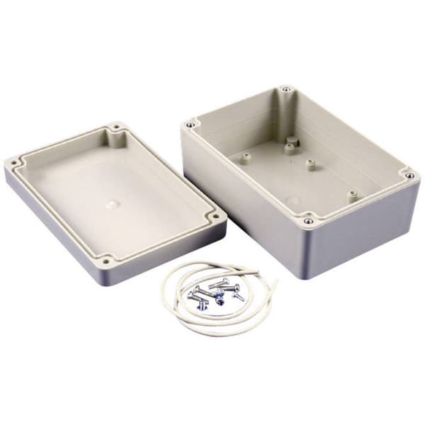 Hammond Electronics RP1385 Universalhölje 186 x 146 x 110 ABS Ljusgrå 1 st